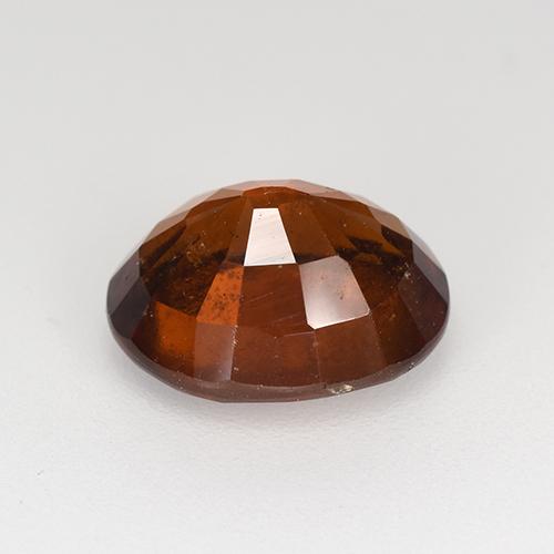 Granate hessonita naranja natural de 3,16 ct, corte óvalo, VS-SI