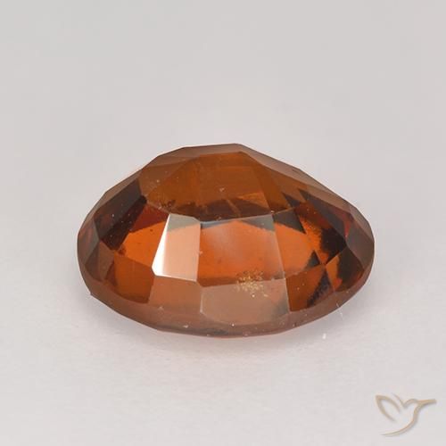 granate hessonita Naranja fuego natural de 2.94 ct, Ovalada, VS-SI
