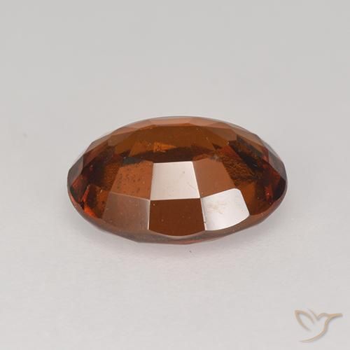 granate hessonita Ámbar naranja natural de 2.37 ct, Ovalada, VS