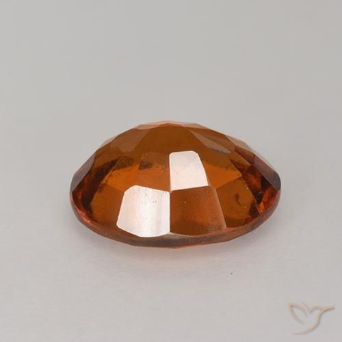 granate hessonita Ámbar naranja natural de 2.10 ct, Ovalada, VS