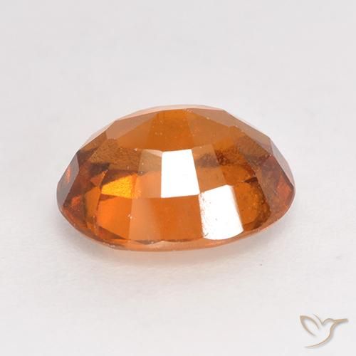 granate hessonita Naranja oscuro medio natural de 1.96 ct, Ovalada, VS-SI