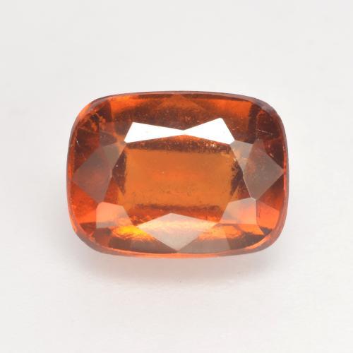 2.86ct Natural Naranja medio granate hessonita, Forma Cojín, SI