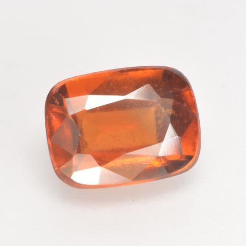 granate hessonita Naranja medio natural de 2.86 ct, Forma Cojín, SI