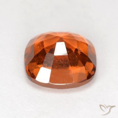 granate hessonita Naranja medio natural de 2.05 ct, Forma Cojín, VS