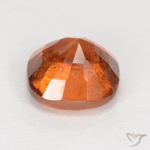 granate hessonita Naranja medio natural de 2.16 ct, Forma Cojín, VS-SI
