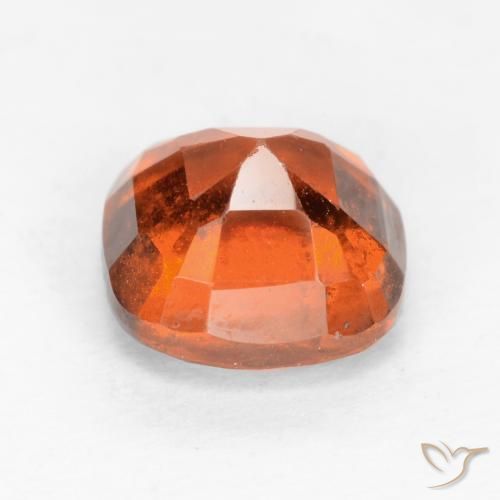 granate hessonita Naranja medio natural de 2.21 ct, Forma Cojín, VS-SI
