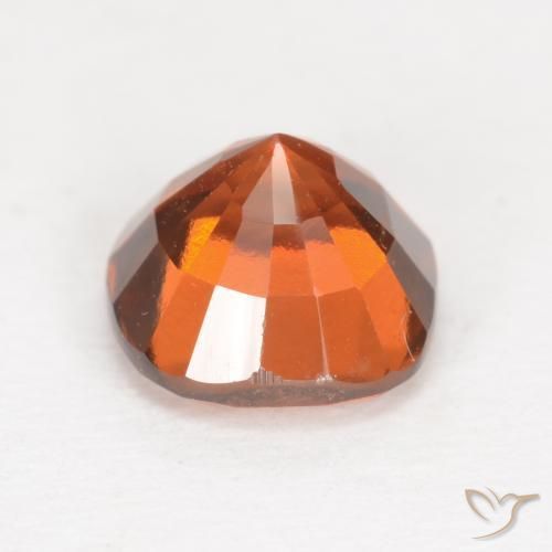 granate hessonita Naranja medio natural de 2.06 ct, Forma Cojín, VVS-VS