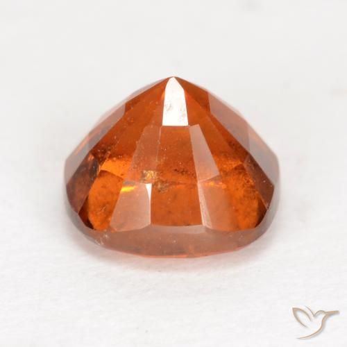 granate hessonita Naranja medio natural de 2.15 ct, Forma Cojín, VS-SI