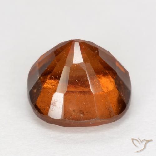 granate hessonita Naranja oscuro natural de 2.19 ct, Forma Cojín, VS-SI