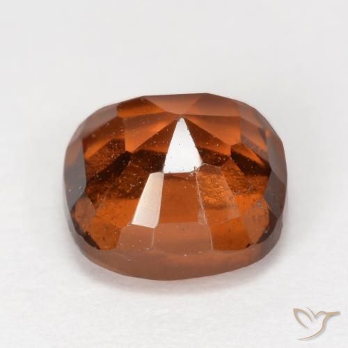 granate hessonita Naranja oscuro natural de 2.03 ct, Forma Cojín, VS-SI