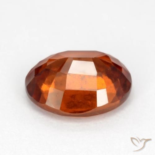 granate hessonita Naranja medio natural de 2.41 ct, Ovalada, VS-SI