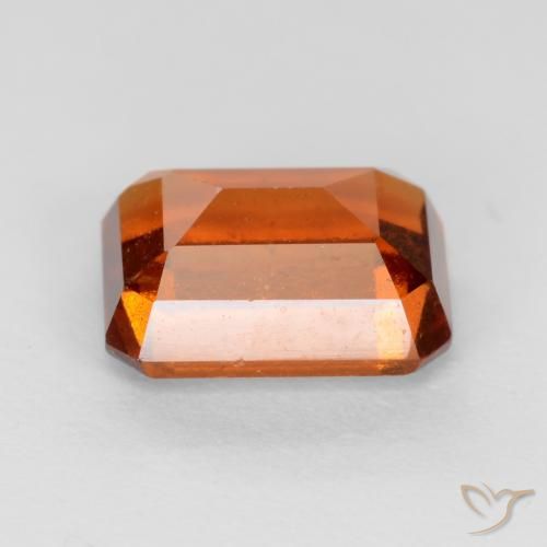 granate hessonita Ámbar naranja natural de 2.13 ct, Corte Octágono / Esmeralda, VS-SI