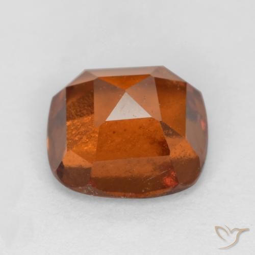 granate hessonita Naranja rojizo natural de 1.78 ct, Forma Cojín, SI