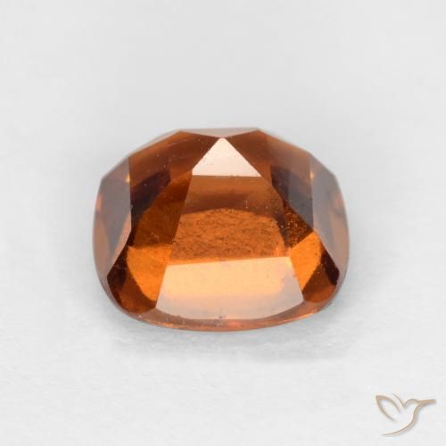 granate hessonita Ámbar naranja natural de 1.95 ct, Forma Cojín, VS