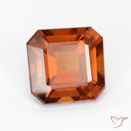 granate hessonita Ámbar naranja natural de 1.97 ct, Corte Octágono / Esmeralda, VS