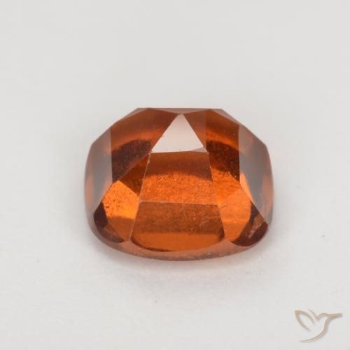granate hessonita Naranja oscuro natural de 1.97 ct, Forma Cojín, VS-SI