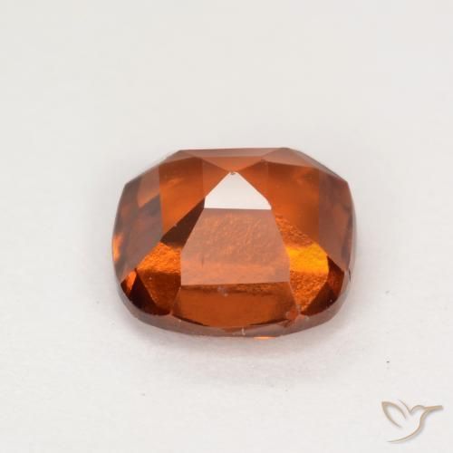 granate hessonita Naranja medio natural de 1.78 ct, Forma Cojín, VS