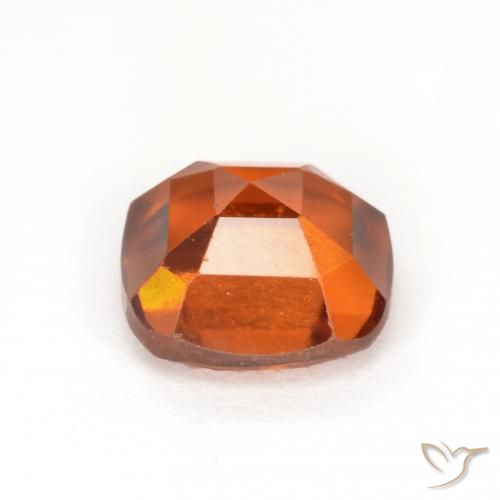 granate hessonita Naranja oscuro natural de 1.94 ct, Forma Cojín, VS