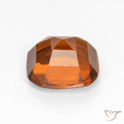 granate hessonita Naranja oscuro natural de 1.65 ct, Corte Octágono / Esmeralda, VS-SI