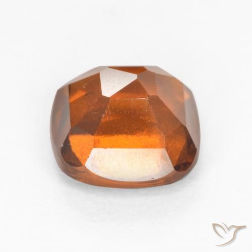 granate hessonita Naranja rojizo natural de 2.07 ct, Forma Cojín, VS-SI