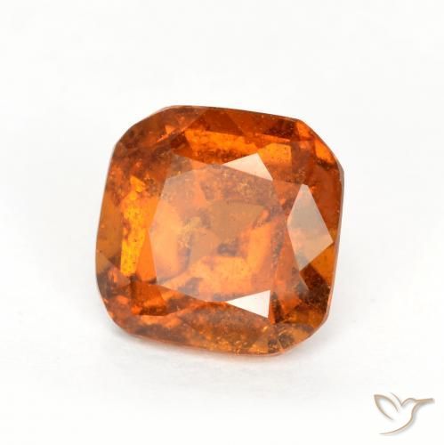 granate hessonita Naranja medio natural de 1.33 ct, Corte Octágono / Esmeralda, SI