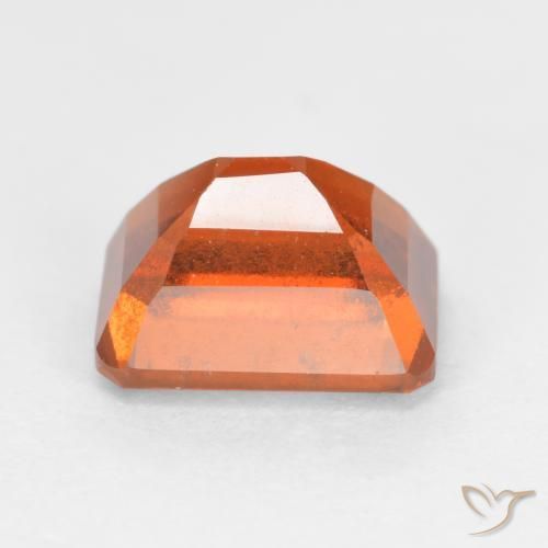 granate hessonita Naranja medio natural de 2.37 ct, Corte Octágono / Esmeralda, SI