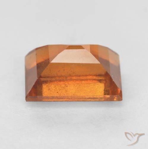 granate hessonita Naranja claro natural de 1.66 ct, Corte Baguette, VS-SI