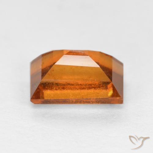 granate hessonita Naranja medio natural de 1.21 ct, Corte Baguette, VS-SI