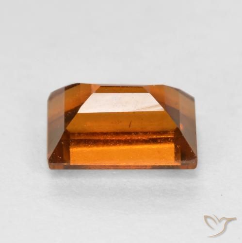 granate hessonita Naranja medio natural de 1.40 ct, Corte Baguette, VS-SI