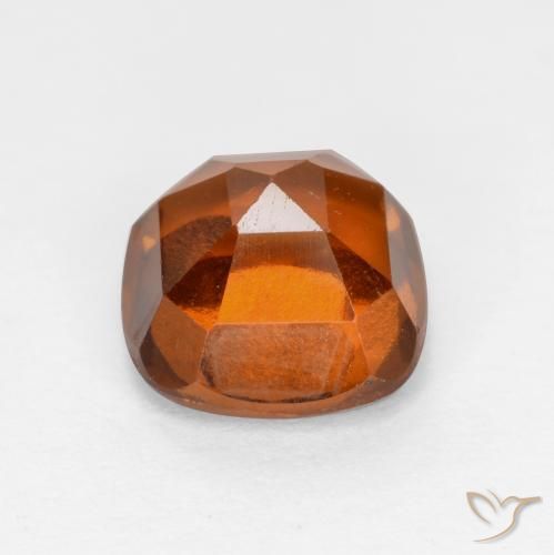granate hessonita Naranja fuego natural de 2.08 ct, Forma Cojín, VS