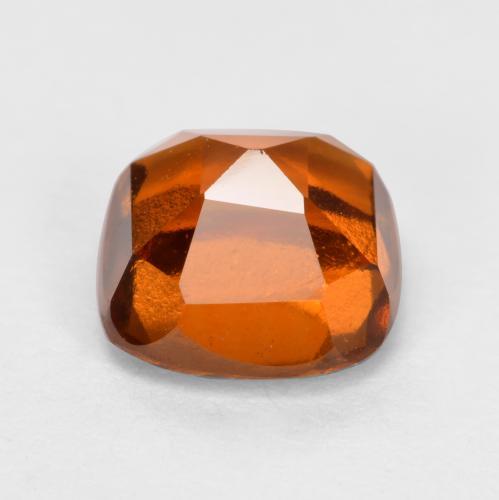 Granate hessonita naranja natural de 2,18 ct, corte cojín, VVS-VS