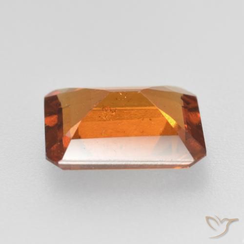granate hessonita Naranja medio natural de 2.11 ct, Corte Octágono / Esmeralda, VS-SI