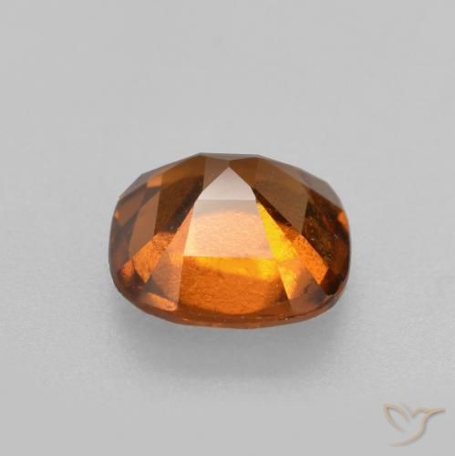 granate hessonita Naranja medio natural de 1.57 ct, Forma Cojín, VS-SI