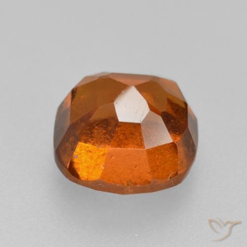granate hessonita Naranja medio natural de 2.28 ct, Forma Cojín, VS-SI