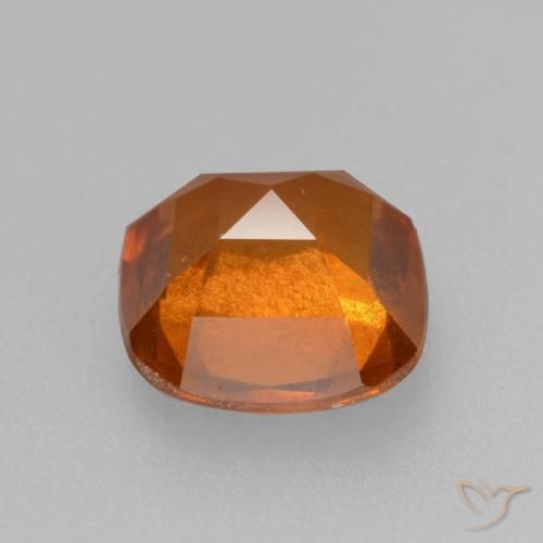 granate hessonita Naranja medio natural de 1.81 ct, Forma Cojín, VS-SI