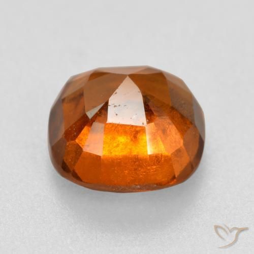 granate hessonita Naranja fuego natural de 1.95 ct, Forma Cojín, VS-SI