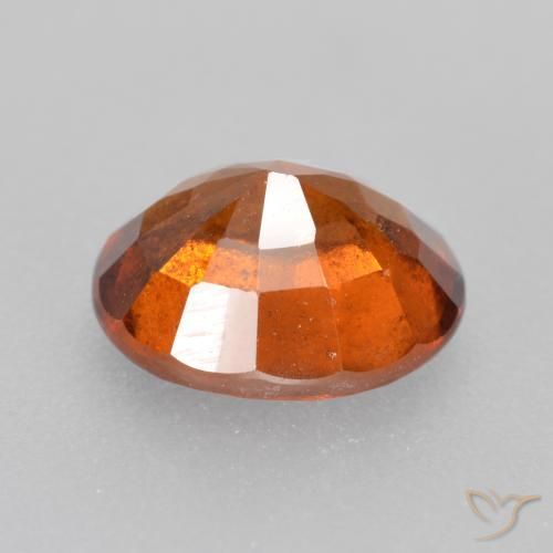 granate hessonita Naranja medio natural de 1.97 ct, Ovalada, SI