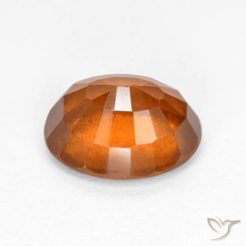 granate hessonita Naranja medio natural de 1.91 ct, Ovalada, SI