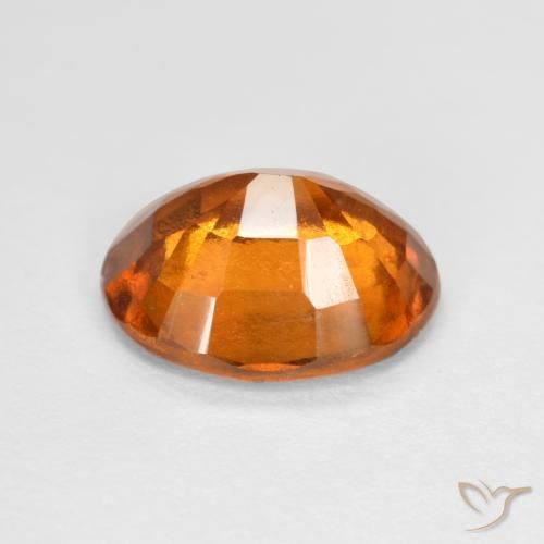 granate hessonita Naranja medio natural de 2.09 ct, Ovalada, SI