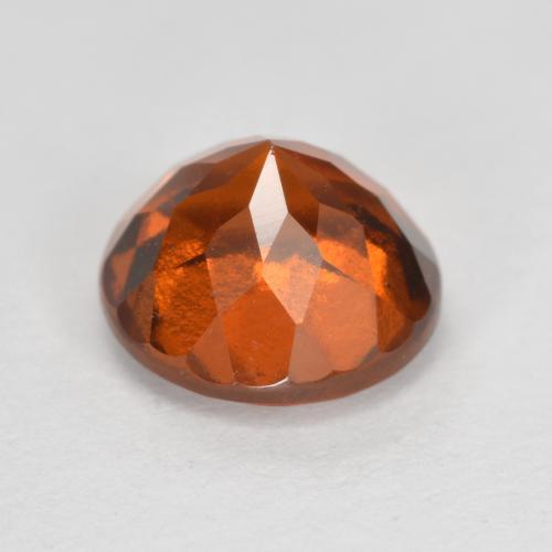 granate hessonita Naranja medio natural de 1.71 ct, Corte Redondo, VS