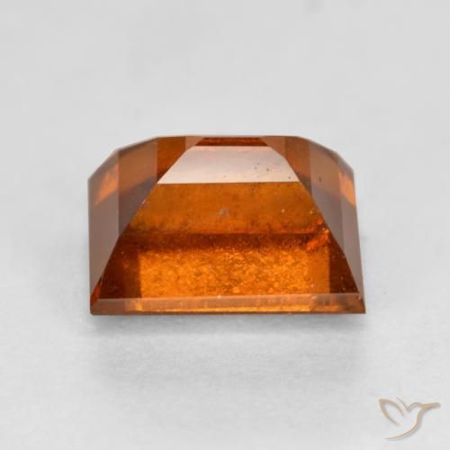granate hessonita Ámbar naranja natural de 2.01 ct, Corte Baguette, VS-SI