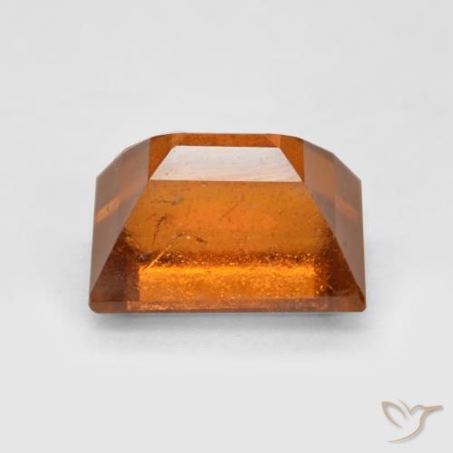 granate hessonita Naranja oscuro natural de 2.15 ct, Corte Baguette, VS-SI