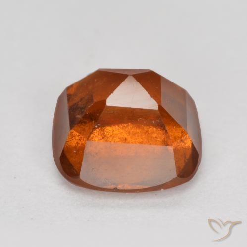 granate hessonita Naranja medio natural de 2.03 ct, Forma Cojín, SI