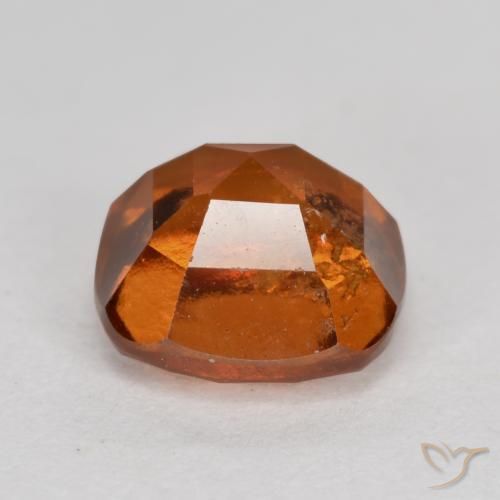 granate hessonita Naranja medio natural de 2.14 ct, Forma Cojín, SI
