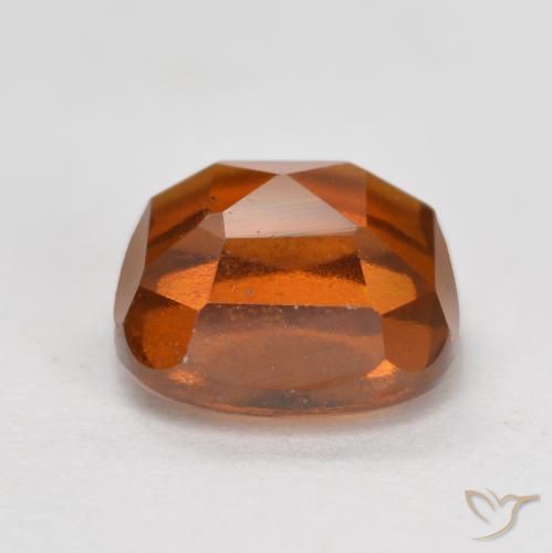 granate hessonita Ámbar naranja natural de 2.32 ct, Forma Cojín, VS-SI