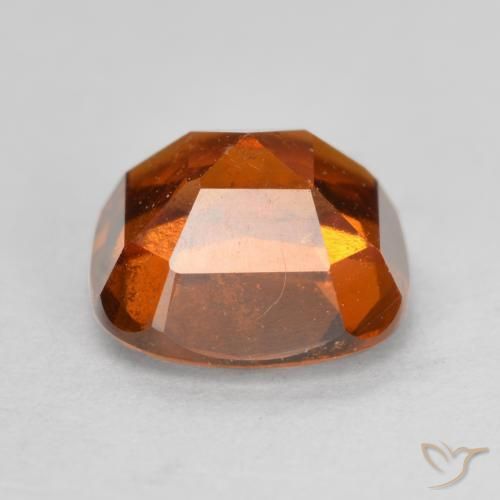 granate hessonita Naranja rojizo natural de 2.05 ct, Forma Cojín, VS-SI