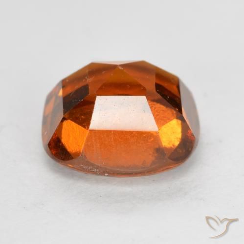 granate hessonita Naranja medio natural de 2.47 ct, Forma Cojín, VS-SI
