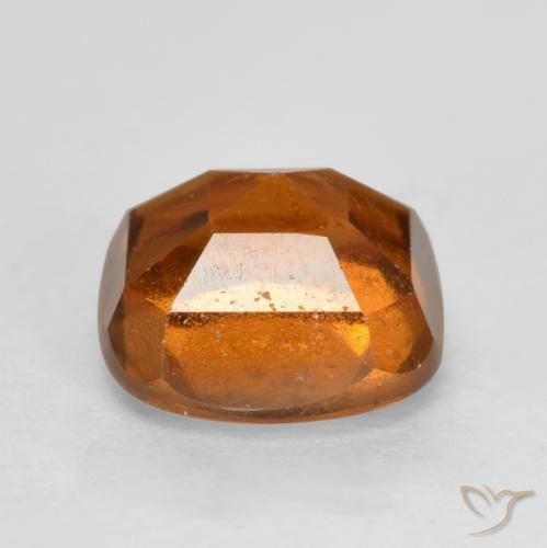 granate hessonita Naranja oscuro natural de 2.10 ct, Forma Cojín, VS-SI