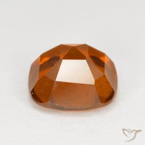 granate hessonita Naranja rojizo natural de 2.07 ct, Forma Cojín, VS
