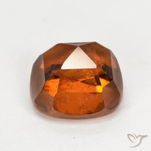 granate hessonita Naranja fuego natural de 2.42 ct, Forma Cojín, VS-SI